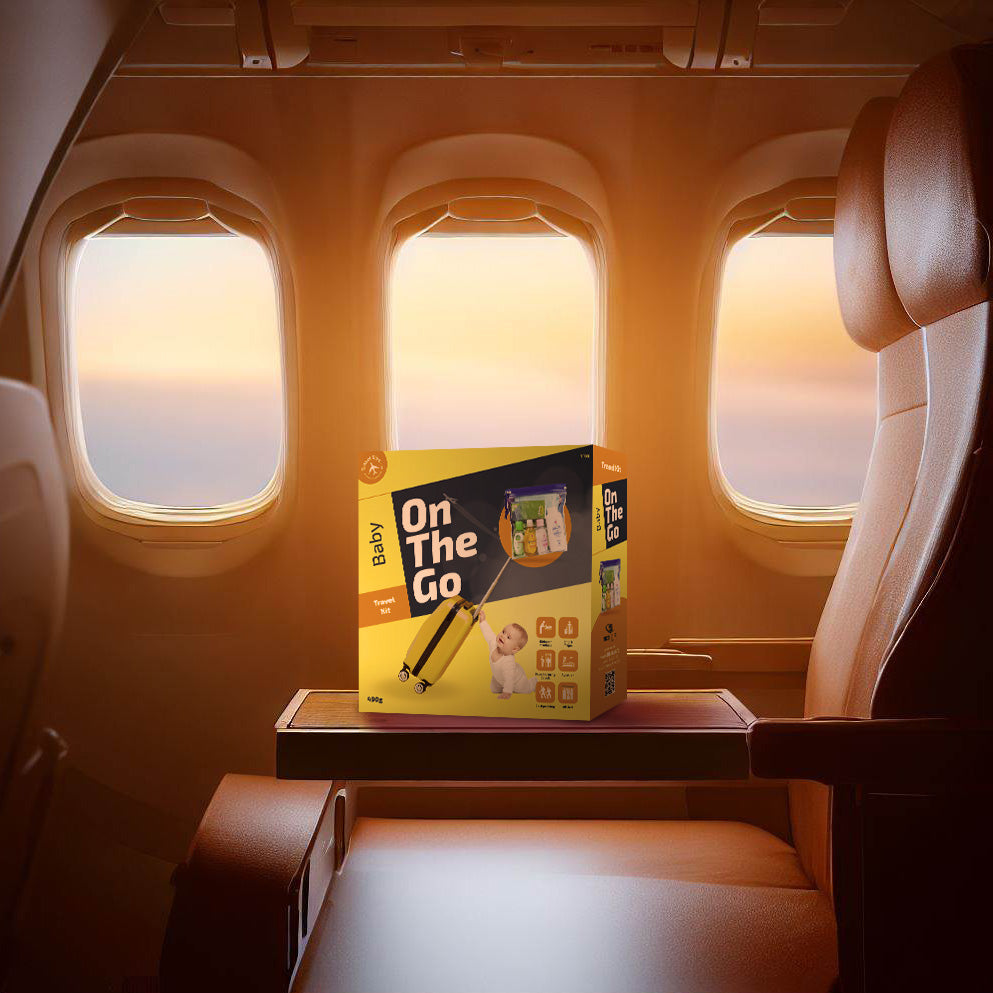 Baby Travel Toiletries Kit Uk – 9-Piece TSA-Approved Essentials Set for Infants & Toddlers – Compact & Airline-Friendly