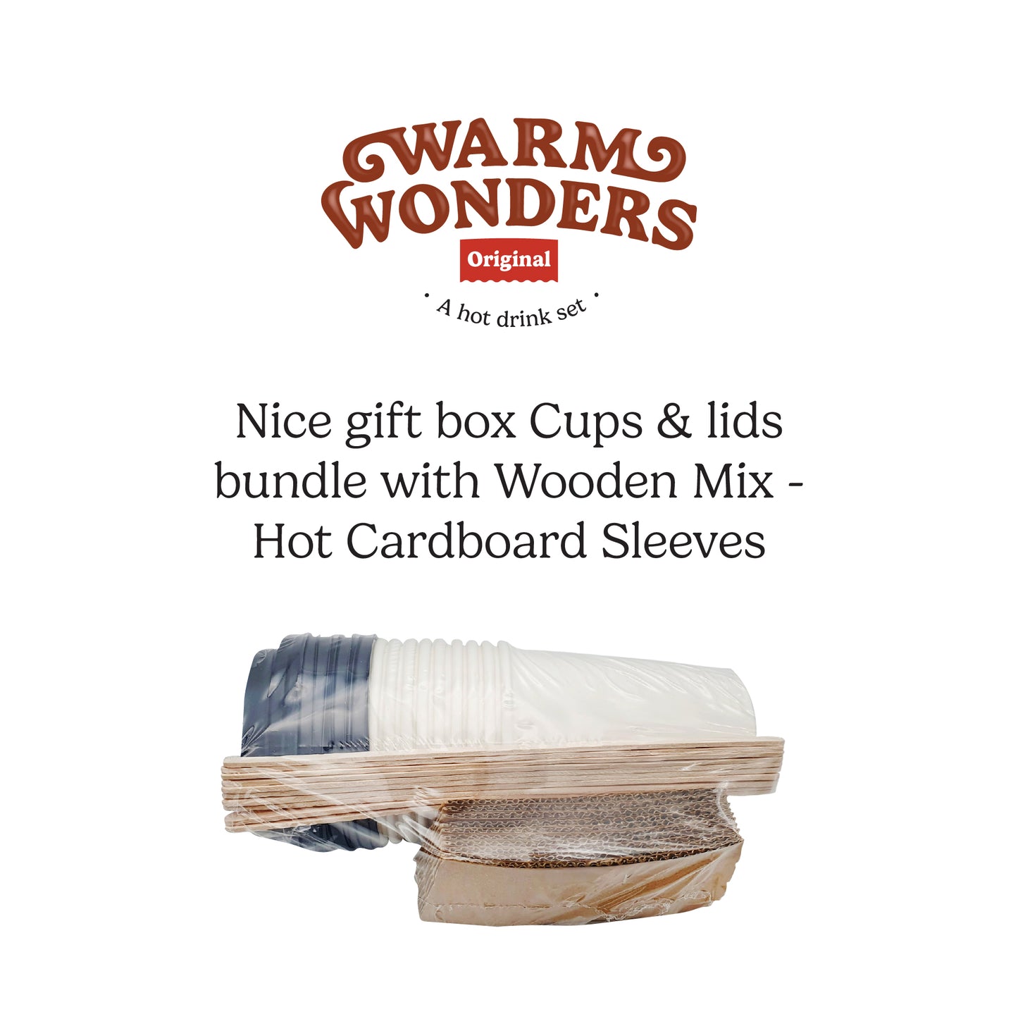 WarmWonders Original Hot Drink Set - Ultimate Coffee and Tea Gift Basket